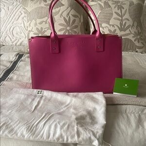 Vintage Kate Spade Fuchsia Tote Bag